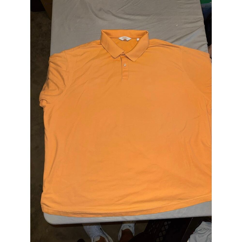 Roundtree & Yorke Gold Label Orange Shirt Men’s 3XB Big Tall